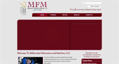 Desktop Screenshot of millinocketfab.com